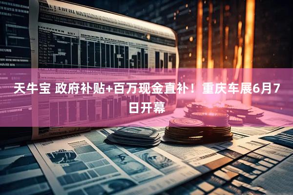 天牛宝 政府补贴+百万现金直补！重庆车展6月7日开幕