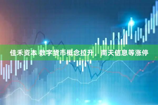 佳禾资本 数字货币概念拉升，南天信息等涨停