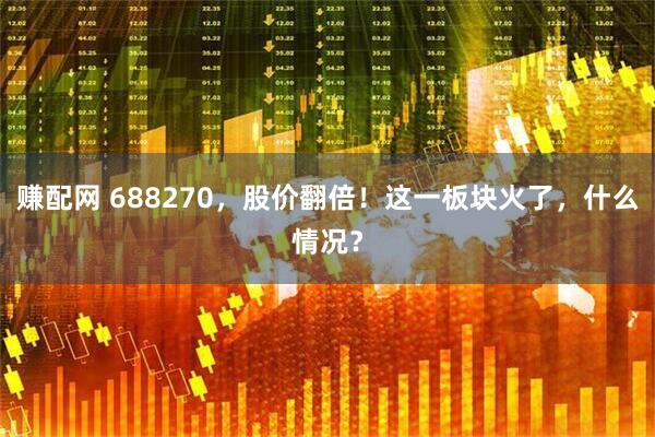 赚配网 688270，股价翻倍！这一板块火了，什么情况？