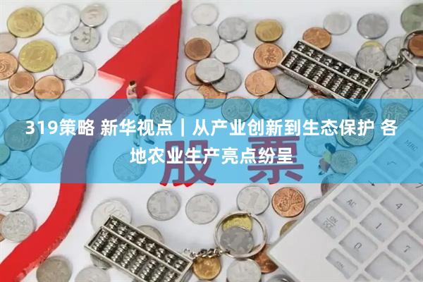 319策略 新华视点｜从产业创新到生态保护 各地农业生产亮点纷呈
