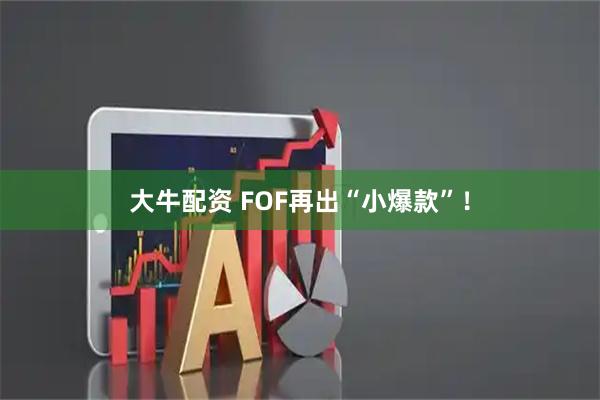 大牛配资 FOF再出“小爆款”！